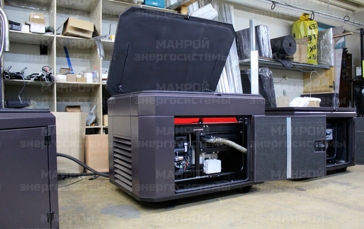 Elemax SH11000 - установка в кожух